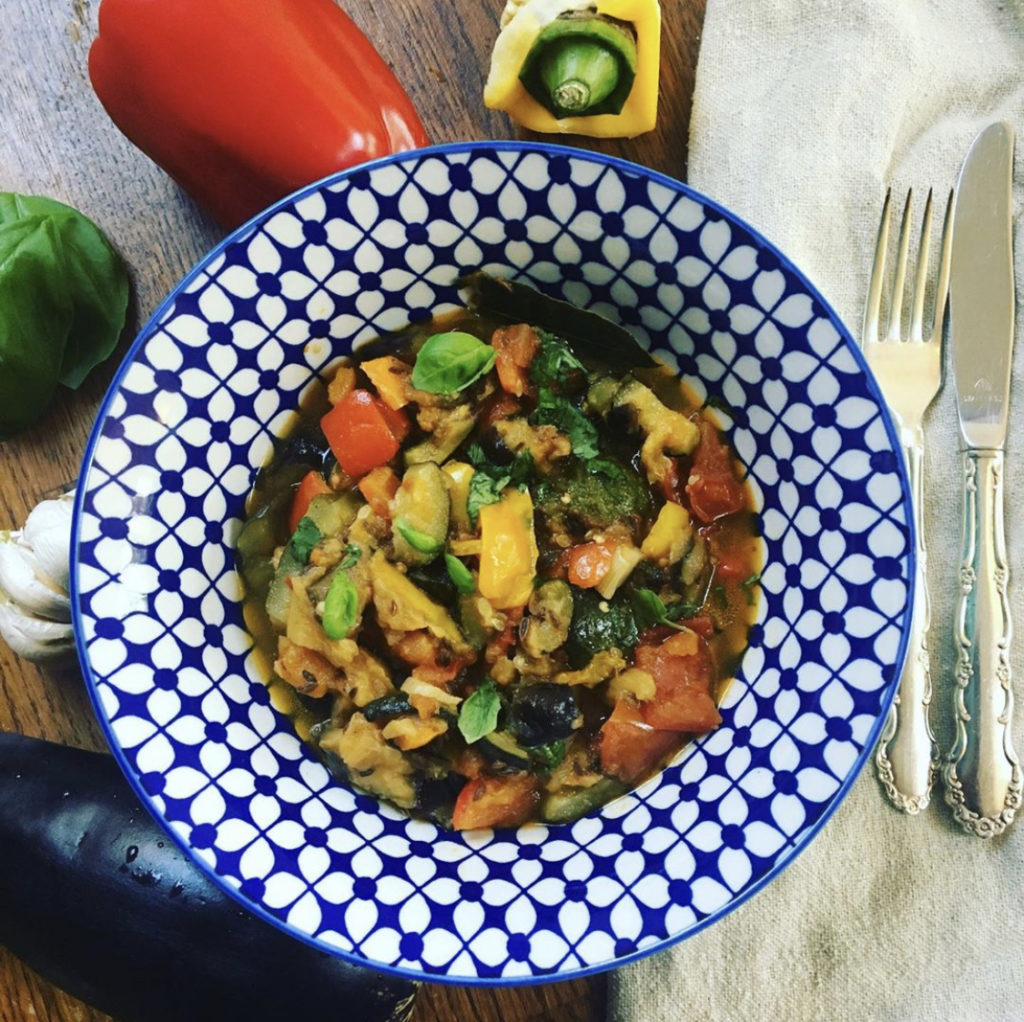 10 Minute Vegetable Ratatouille